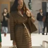 Fake Yourself A Merry Little Christmas 2025 KiKi Layne Coat