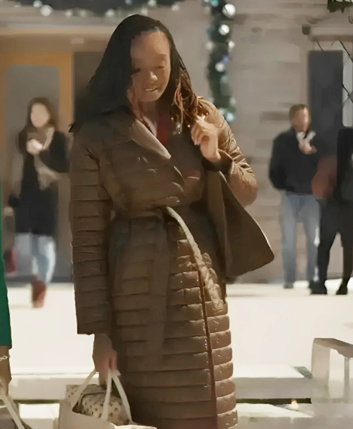 Fake Yourself A Merry Little Christmas 2025 KiKi Layne Coat
