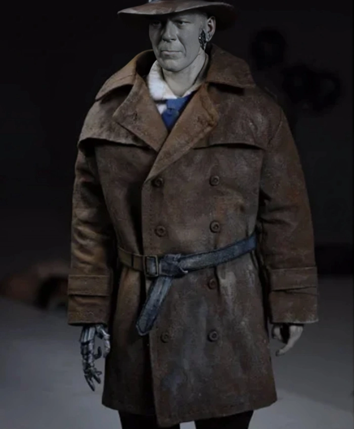 Fallout 4 Detective Nick Valentine Brown Trench Coat