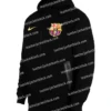 Fc Barcelona Fleece Tech Black Jacket