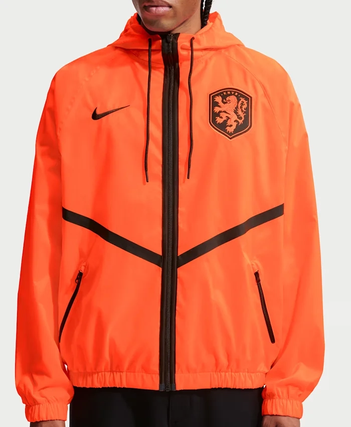 Fifa World Cup Netherland Anthem Orange Track Jacket