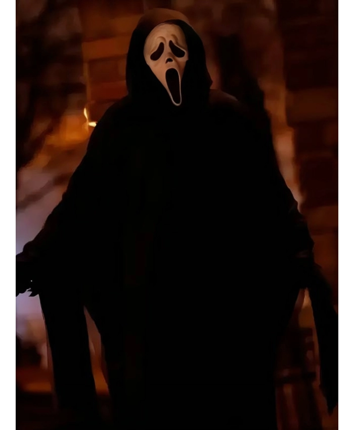 Scream 7 Ghost Hooded Costume