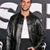 Film Scream 7 Premiere Mason Gooding Chad Meeks Martin Leather Jacket