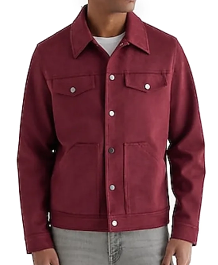 Finding Mr Christmas S02 Maroon Jacket