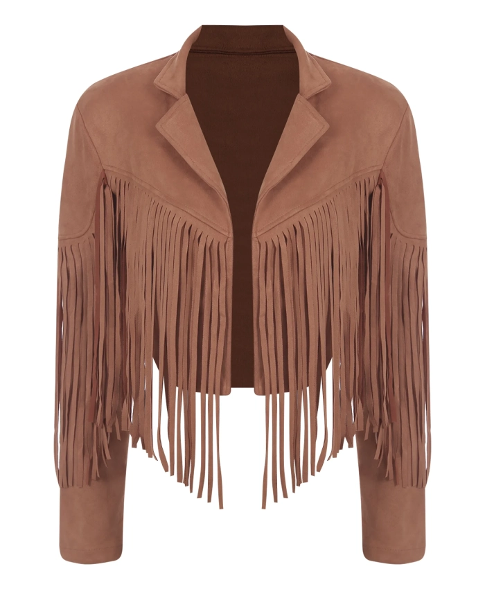 Finding Mr Christmas S02 Melissa Fringe Bronw Jacket