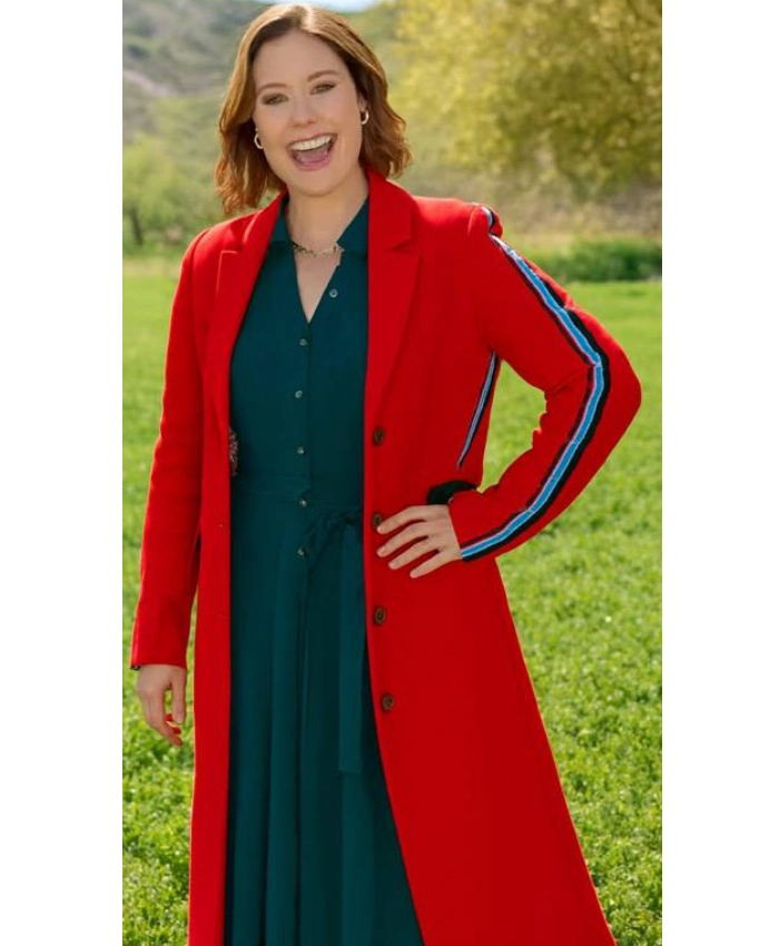 Finding Mr. Christmas S2 Melissa Peterman Red Coat