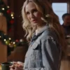 Fiona Gubelmann A Royal Montana Christmas 2025 Fringe Denim Jacket