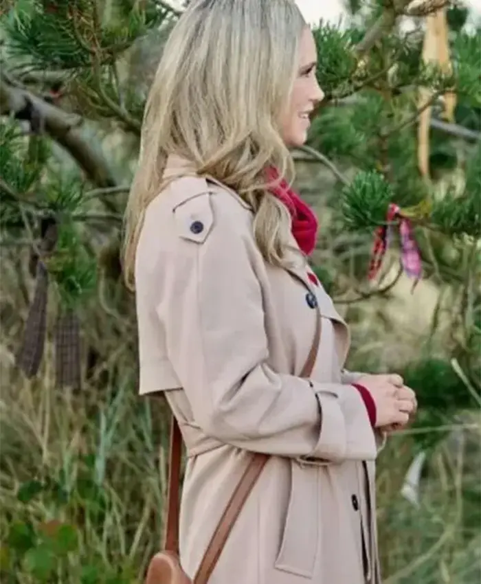 Fiona Gubelmann TV Series Tis The Season To Be Irish Beige Trench Coat For Sale
