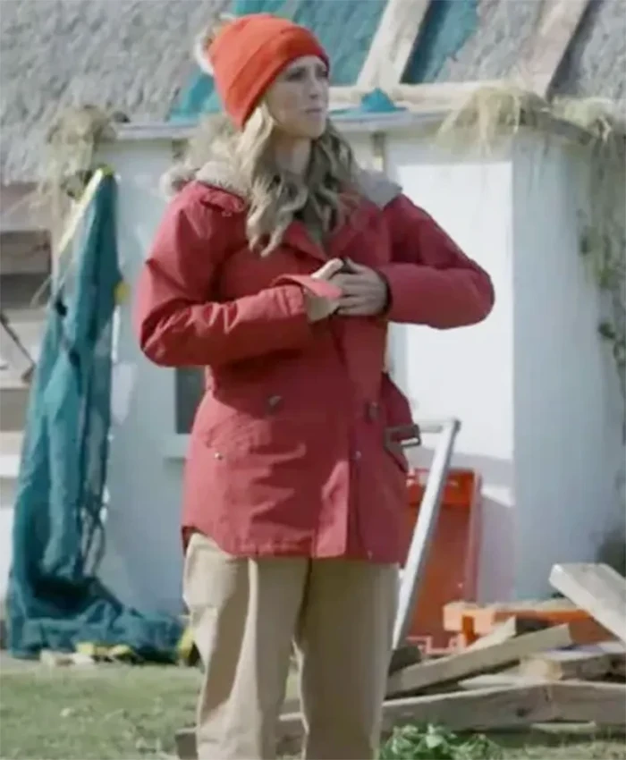 Fiona Gubelmann TV Series Tis The Season To Be Irish Red Jacket For Unisex