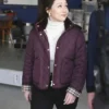 Fiona Rene Tracker 2024 Reenie Greene Purple Quilted Jacket