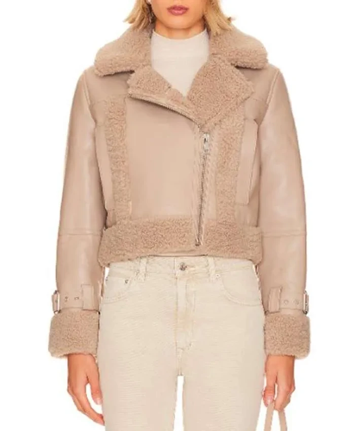 Fire Country S02 Sabina Gadecki Fur Jacket