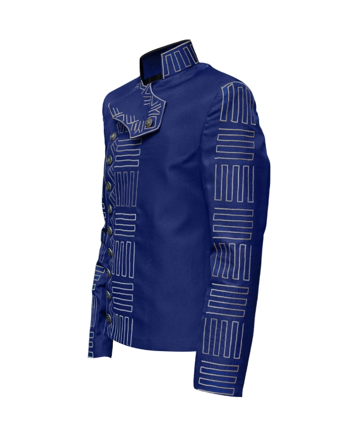 Fiyero Wicked Movie 2024 Blue Jonathan Bailey Jacket