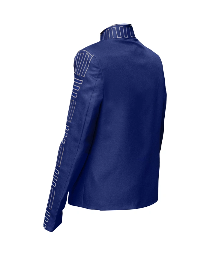 Fiyero Wicked Movie Jonathan Bailey Blue Jacket