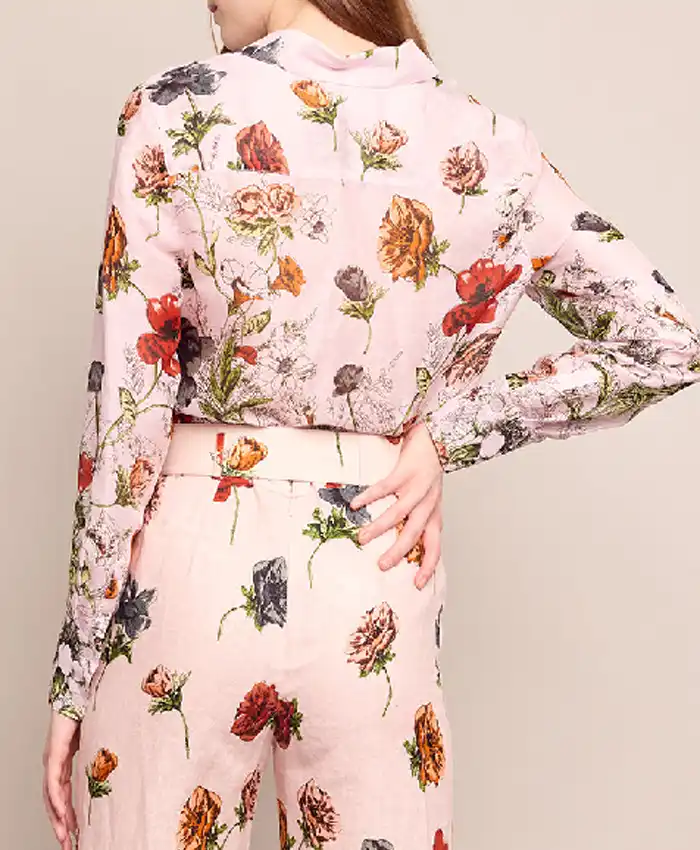 Floral The Today Show Jenna Bush Shirt