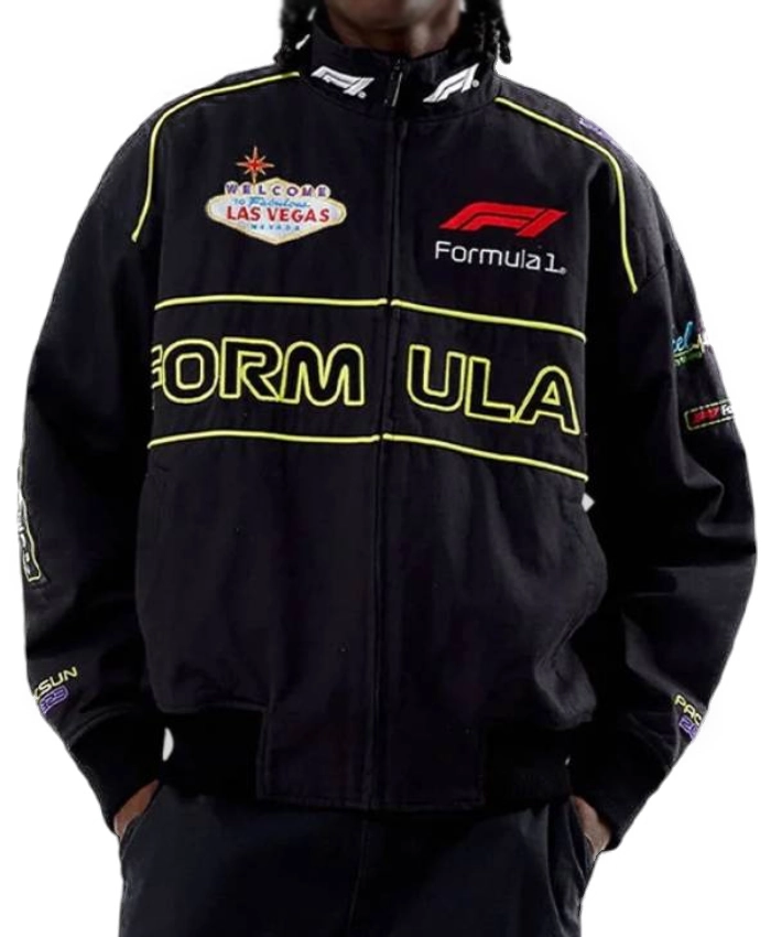 Formula 1 Las Vegas Pole Position Black Jacket