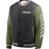 Formula 1 USA Grand Prix Camo Star Satin Varsity Jacket