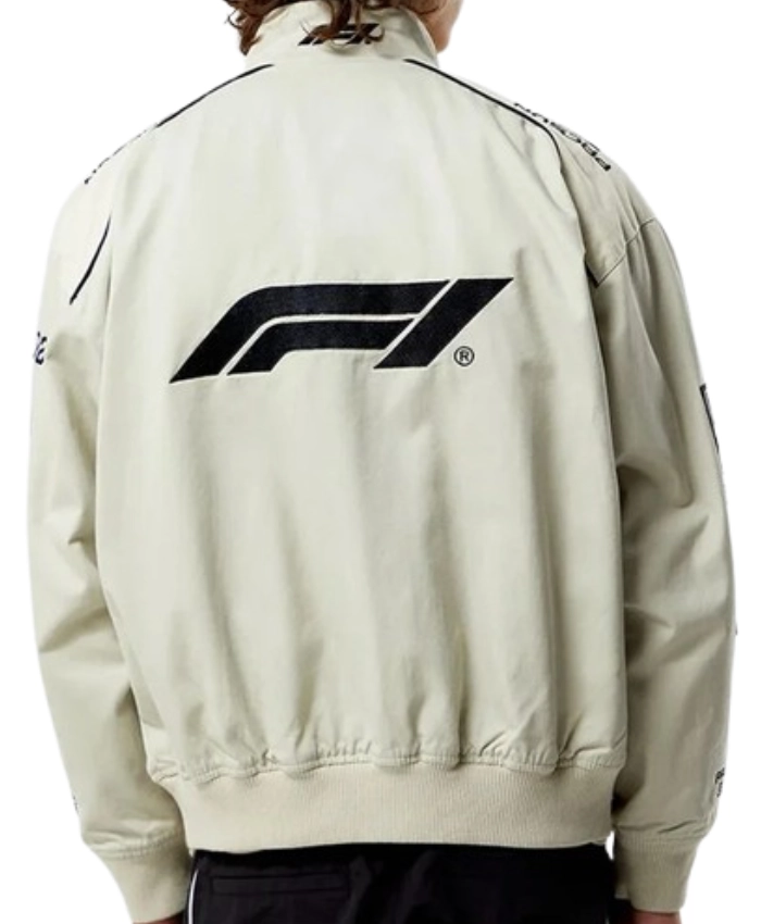 Formula 1 X Pacsun Pole Position Cotton Beige Jacket