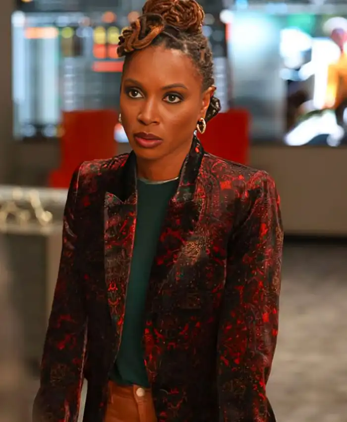 Found Shanola Hampton Multi Color Blazer