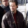 Four Brothers Mark Wahlberg Brown Leather Jacket For Sale