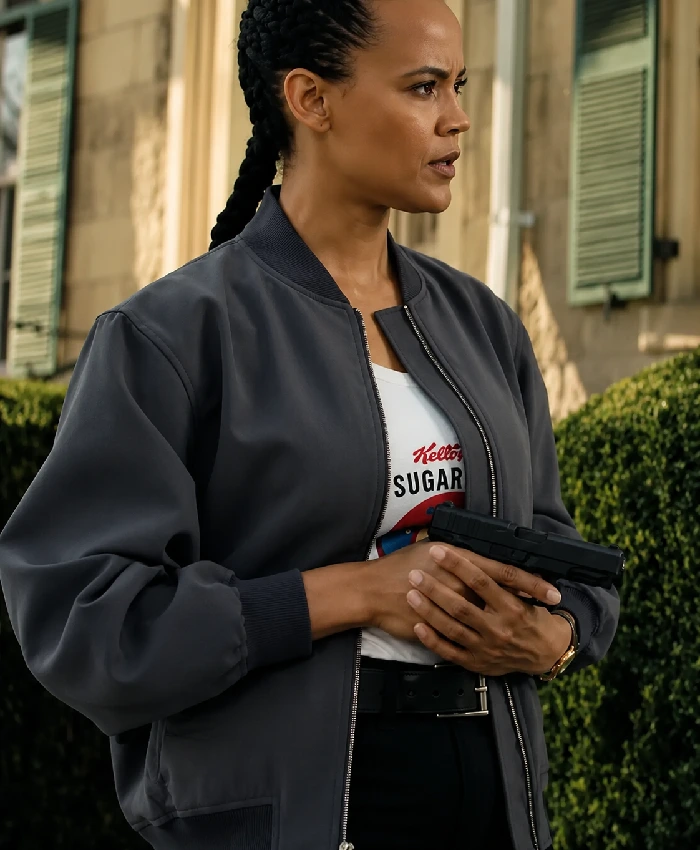 Frances Neagley Reacher S03 Bomber Jacket