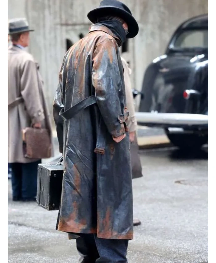 Frankensteins Monster The Bride Christian Bale Leather Coat