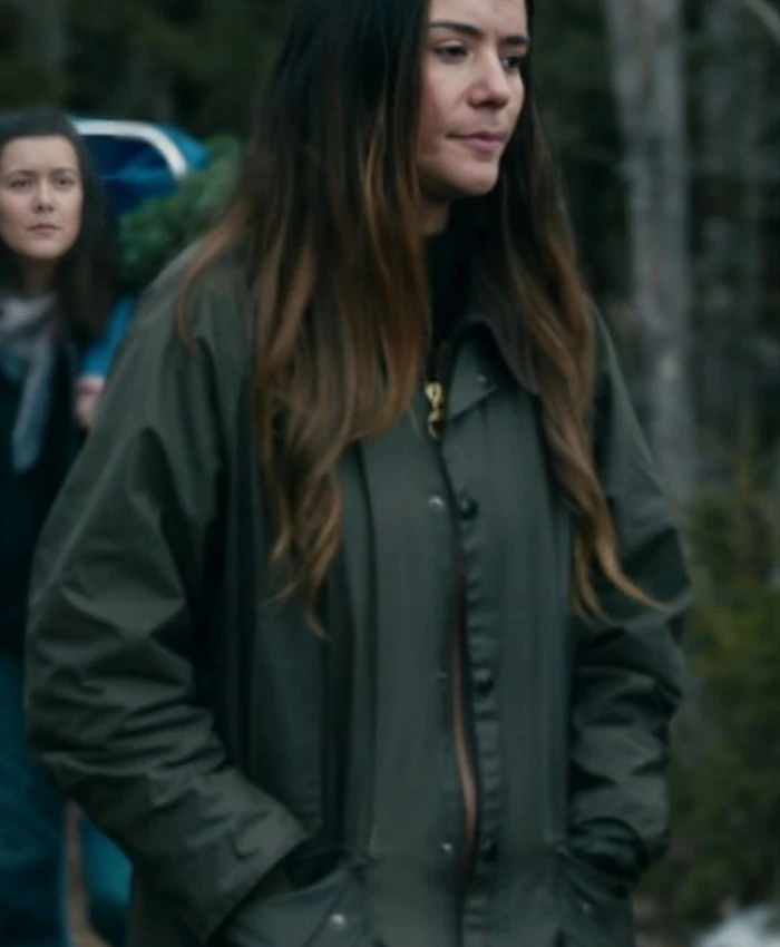 From S03 Waxed Rain Green Jacket