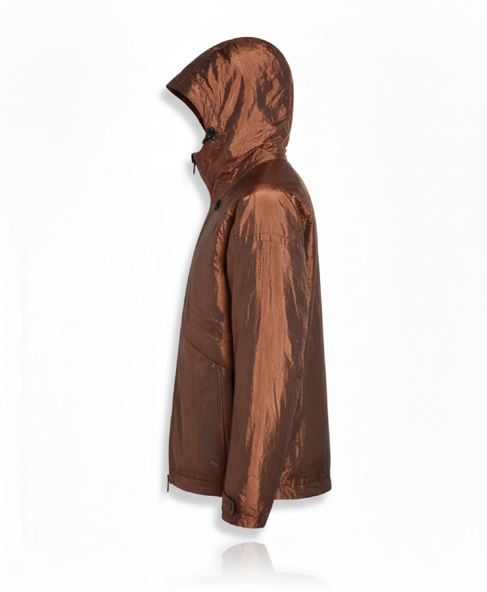 Full Metal Copper Brown Jacket