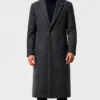 Furious 2026 Emmy Rossum Charcoal Grey Wool Coat Mens