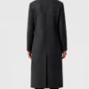 Furious 2026 Emmy Rossum Charcoal Grey Wool Coat Women