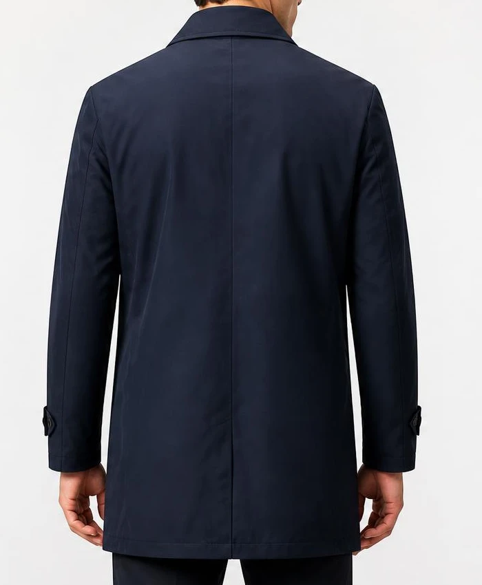 Furious 2026 Scoot McNairy Blue Cotton Overcoat (1)
