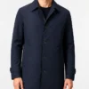 Furious 2026 Scoot McNairy Blue Cotton Overcoat