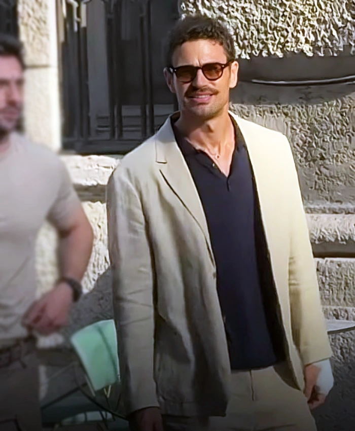 Fuze Theo James White Blazer