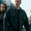 Gabriel Basso TV Series The Night Agent S03 Peter Sutherland Grey Wool Jacket
