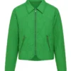 Gaby Shrinking TV Series S03 Jessica Williams Green Floral Quilted Jacket