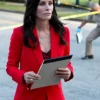 Gale Weathers Scream Red Blazer Coat