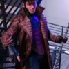 Gambi Brown Trench Coat