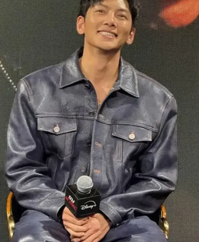 Gangnam B Side Ji Chang Wook Black Leather Jacket