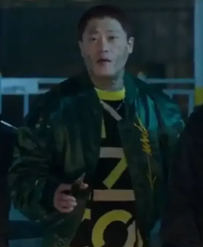 Gangnam B Side Payche Black Bomber Jacket