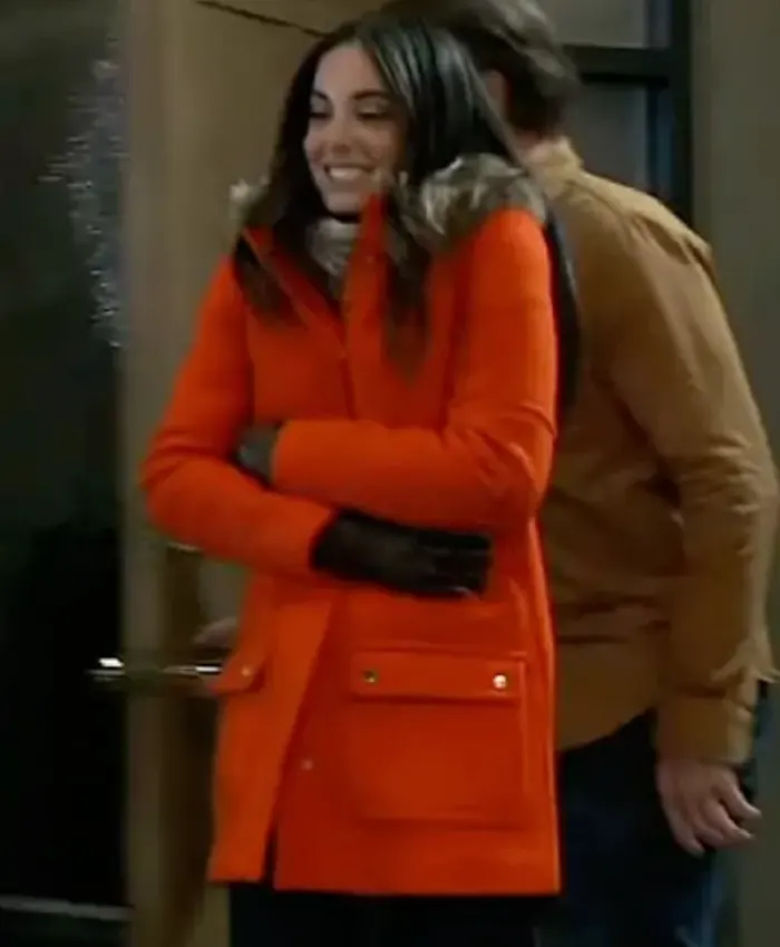 General Hospital 2025 Kristen Vaganos Red Coat