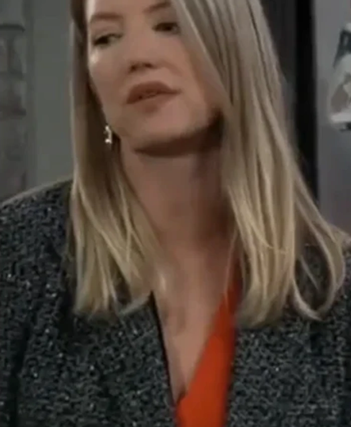 General Hospital 2025 Nina Reeves Grey Coat
