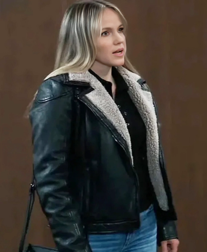 General Hospital Alexa Havins Leather Jacket