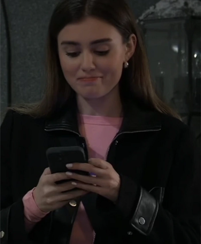 General Hospital Braedyn Bruner Cropped Jacket