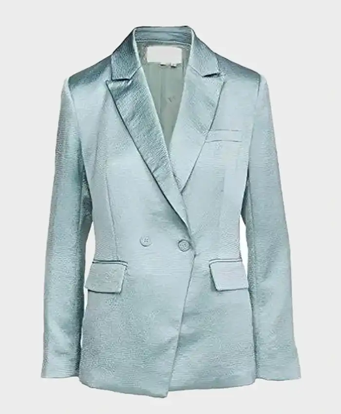 General Hospital Carly Corinthos Light Blue Blazer