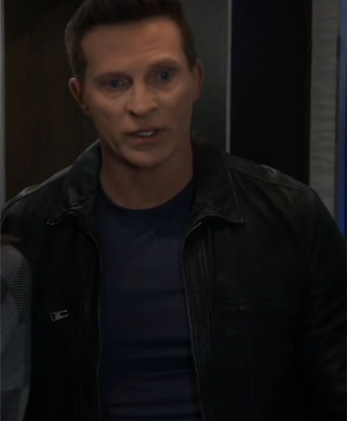General Hospital Jason Morgan Black Leather Jacket