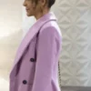 General Hospital Natalia Purple Coat