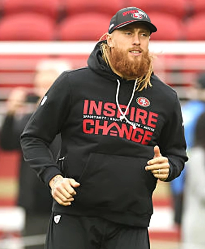 49ers George Kittle 2025 Inspire Change Hoodie