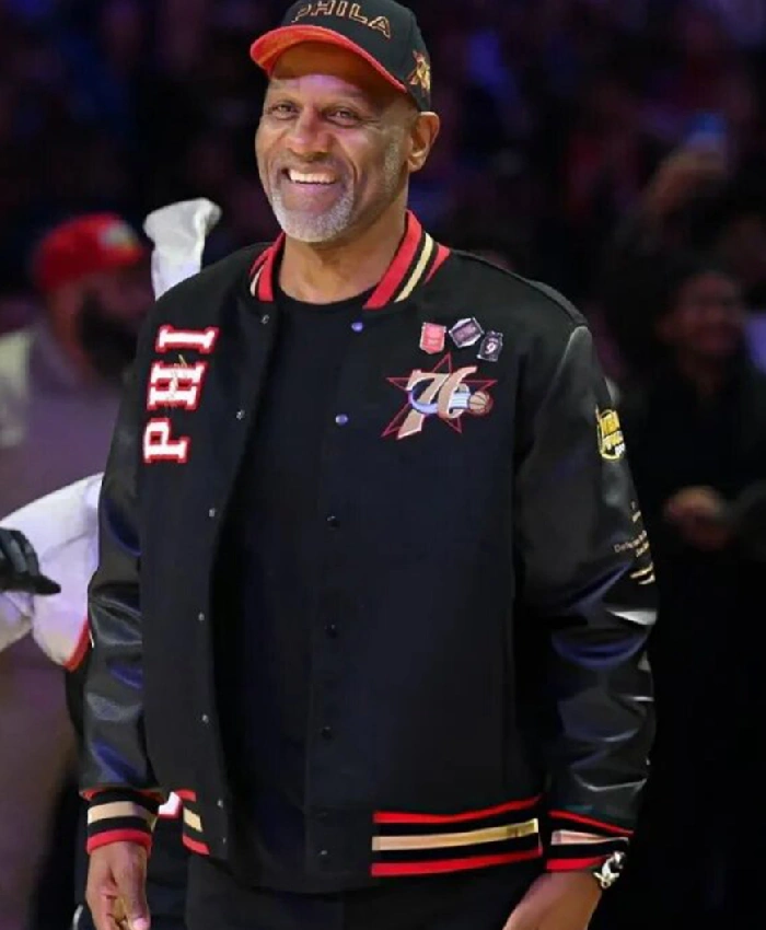 George Lynch 25th Anniversary Of The 2001 Philadelphia 76ers Varsity Jacket