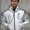 George Russell Silver Jacket