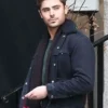 Get Now Awkward Moment Zac Efron Black Cotton Jacket For Sale