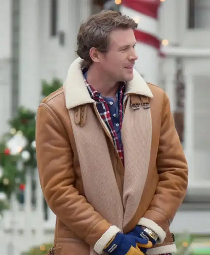 Alternative view of Believe in Christmas John Reardon Shearling Jacket